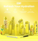 Ion8 Leak Proof Kids Water Bottle, Bpa Free, 350ml Gertuvė | Surfwax Surf stiliaus aprangos parduotuvė nuo 2010
