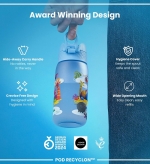 Ion8 Leak Proof Kids Water Bottle, Bpa Free, 350ml