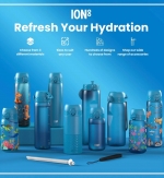 Ion8 Leak Proof Kids Water Bottle, Bpa Free, 350ml | Surfwax Surf Clothing shop since 2010