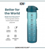 Ion8 Leak Proof 1 Litre Sports Water Bottle, Bpa Free, Motivator 1000ml | Sandari, Higieniška Gertuvė |