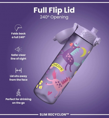 Ion8 Leak Proof Slim Water Bottle, Bpa Free, 500ml  | Surfwax Surf Clothing shop since 2010