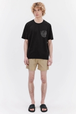 Elvine Omar Print T-Shirt | Stilingi Vyriški Marškinėliai |Surfwax Surf Stiliaus Aprangos Parduotuvė Nuo 2010