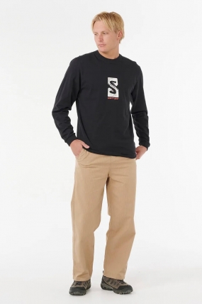 RipCurl Search Gear Ilgarankoviai Vyriški Marškinėliai|Surfwax Surf stiliaus aprangos parduotuvė nuo 2010| Laisvalaikio Apranga