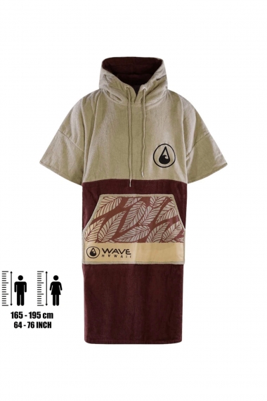 WAVE HAWAII Poncho Leevs | Surfwax Surf Clothing shop since 2010