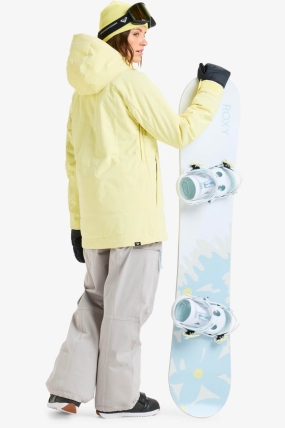 Roxy Radiant Lines Moteriška Slidinėjimo Striukė| Surfwax Surf stiliaus aprangos parduotuvė nuo 2010| Slidinėjimo Apranga 