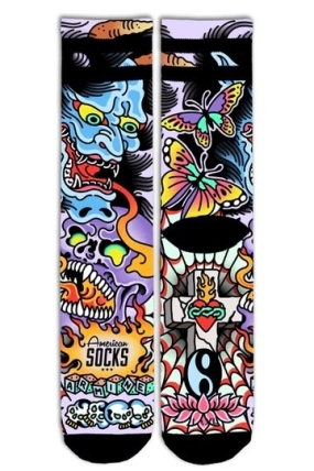 American Socks Hannya | Surfwax Surf Clothing shop since 2010