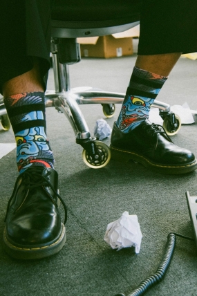 American Socks | Hannya Drėgmę Sugeriančios Kojinės| Surfwax Surf stiliaus aprangos parduotuvė nuo 2010