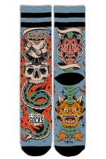 American Socks | Kaeru Drėgmę Sugeriančios Kojinės| Surfwax Surf stiliaus aprangos parduotuvė nuo 2010