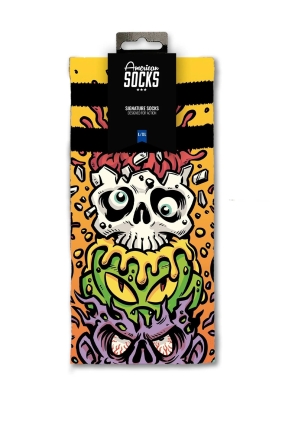 American Socks | Open Your Mind Drėgmę Sugeriančios Kojinės| Surfwax Surf stiliaus aprangos parduotuvė nuo 2010
