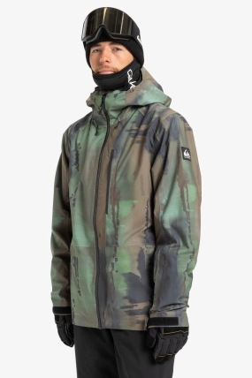 Quiksilver Muldrow 20K Vandeniui Atspari Slidinėjimo Striukė Vyrams|Surfwax Surf stiliaus aprangos parduotuvė nuo 2010