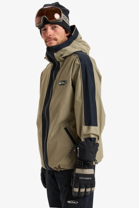 Quiksilver High Altitude GORE-TEX® Vandeniui Atspari Slidinėjimo Striukė Vyrams|Surfwax Surf stiliaus apranga