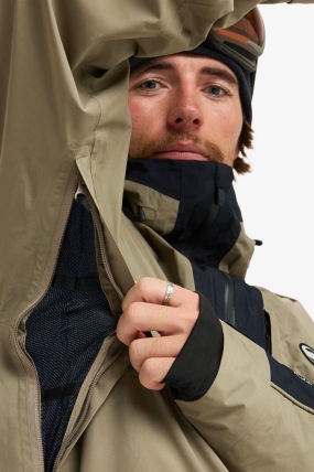 Quiksilver High Altitude GORE-TEX® Vandeniui Atspari Slidinėjimo Striukė Vyrams|Surfwax Surf stiliaus apranga
