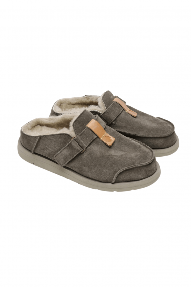 Satorisan Uwabaki Clog Strap Suede | Leather Shoes| Surfwax Surf Clothing shop since 2010