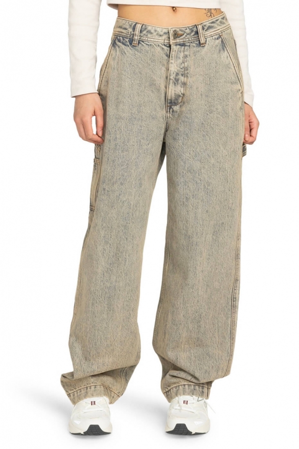 Element Carpenter Denim Trousers For Women| Surfwax Surf Clothing shop since 2010