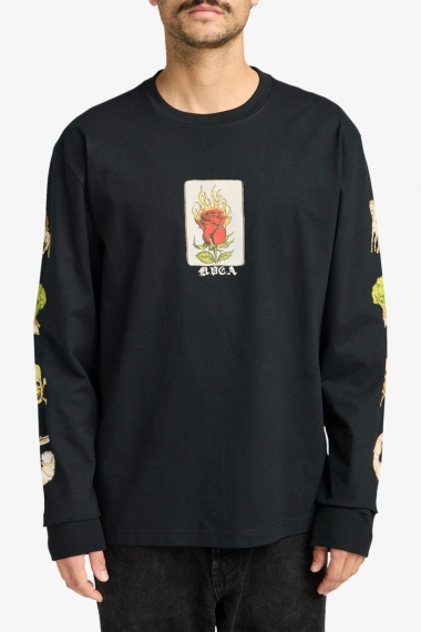 Rvca Ksl Long SleeveT-Shirt For Men | Surfwax Surf Clothing shop since 2010