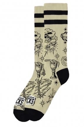 American Socks | Sacred Drėgmę Sugeriančios Kojinės| Surfwax Surf stiliaus aprangos parduotuvė nuo 2010