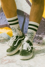 American Socks | Sacred Drėgmę Sugeriančios Kojinės| Surfwax Surf stiliaus aprangos parduotuvė nuo 2010