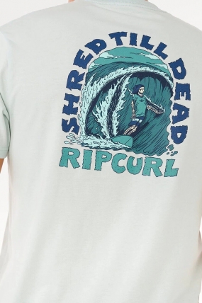 RipCurl Shred Till Tee| Surfwax Surf Clothing shop since 2010