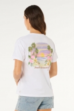 Ripcurl Poolside Tee| Moteriška vasariška palaidinė| Surfwax Surf stiliaus aprangos parduotuvė nuo 2010