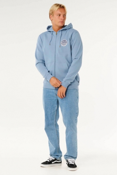 RipCurl Wettie Passage Icon Hood Fleece | Surfwax Surf Clothing shop since 2010