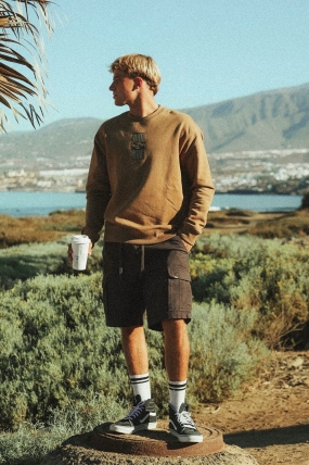 Oxbow NINETIES Sweatshirt| Vyriškas Bliuzonas| Surfwax Surf stiliaus aprangos parduotuvė nuo 2010| Laisvalaikio Apranga