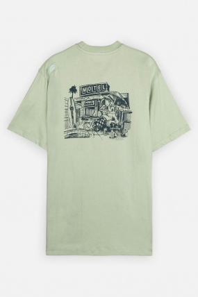 Oxbow FLAMINGO Vyriški Marškinėliai|Surfwax Surf stiliaus aprangos parduotuvė nuo 2010| Laisvalaikio Apranga