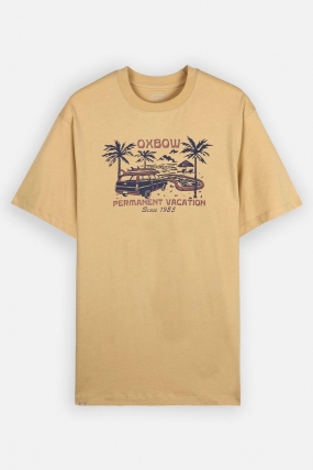 Oxbow ONTRIP Vyriški Marškinėliai|Surfwax Surf stiliaus aprangos parduotuvė nuo 2010| Laisvalaikio Apranga