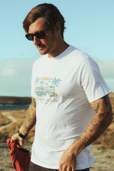 Oxbow ONTRIP Vyriški Marškinėliai|Surfwax Surf stiliaus aprangos parduotuvė nuo 2010| Laisvalaikio Apranga