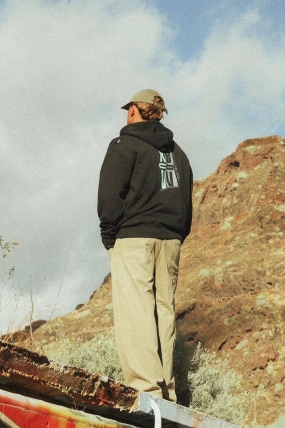 Oxbow VERTICAL Hoodie For Men|  Surfwax Surf Clothing shop since 2010