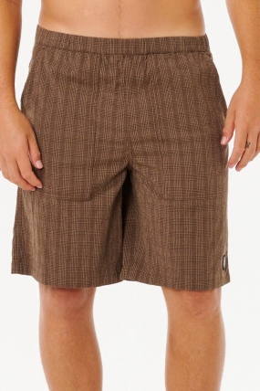 RipCurl Premium Surf Check Volley Maudymosi Šortai| Surfwax Surf stiliaus aprangos parduotuvė nuo 2010| Boardshorts