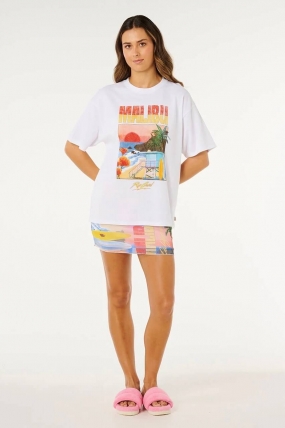 Ripcurl Hayley O Heritage Tee| Summer T-Shirt for Women | Surfwax Surf Clothing shop since 2010