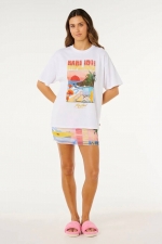 Ripcurl Hayley O Heritage Tee| Summer T-Shirt for Women | Surfwax Surf Clothing shop since 2010