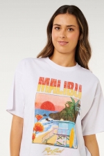 Ripcurl Hayley O Heritage Tee| Moteriška vasariška palaidinė| Surfwax Surf stiliaus aprangos parduotuvė nuo 2010