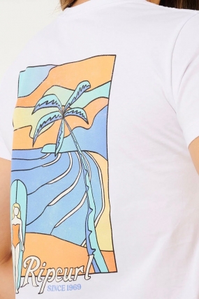 Ripcurl Tide Line Summer Top | Moteriška vasariška palaidinė| Surfwax Surf stiliaus aprangos parduotuvė nuo 2010