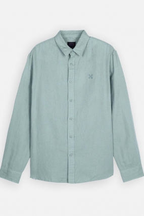 Oxbow LINEN Long Sleeve Summer Shirt For Men| Surfwax Surf Clothing shop since 2010