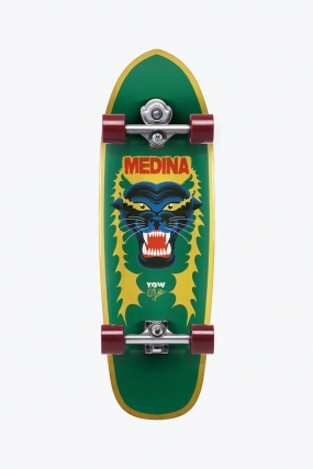 YOW Medina Panthera 33.5" Signature Series Complete Surfskate| Surfwax Surf stiliaus aprangos parduotuvė nuo 2010
