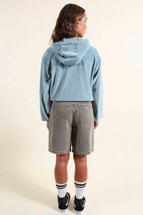 Oxbow VELVET Cropped Hoodie For Women|Surfwax Surf Clothing shop since 2010