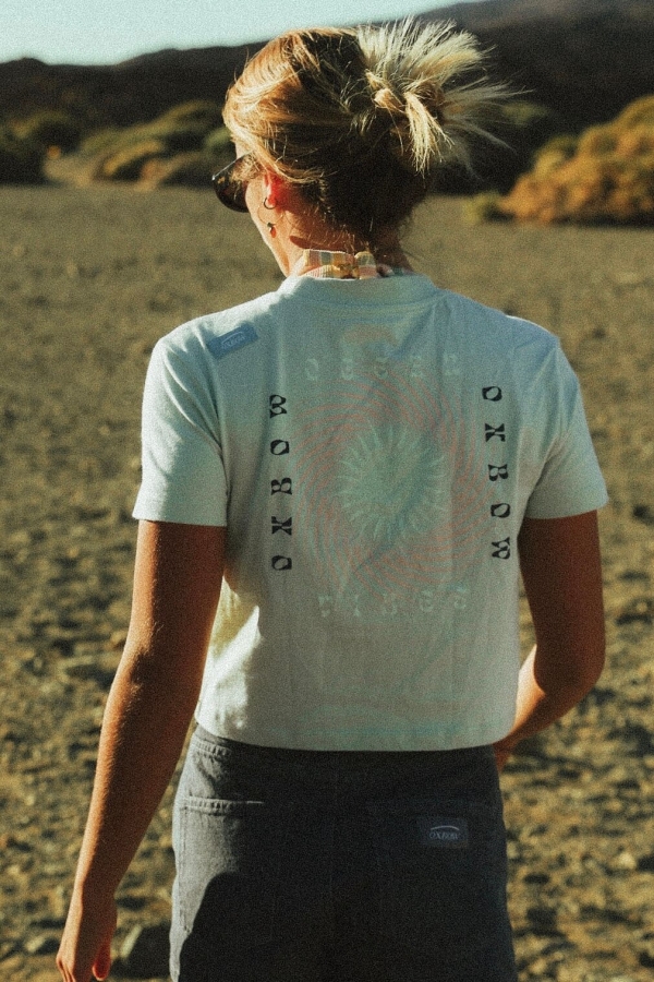 Oxbow RADIATE T-Shirt for Women|Surfwax Surf Clothing shop since 2010| Crop Top
