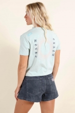 Oxbow RADIATE T-Shirt for Women|Surfwax Surf Clothing shop since 2010| Crop Top