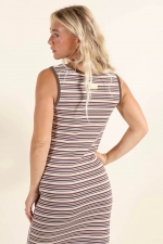 Oxbow BISTRIPES Dress | Vasariška Suknelė | Surfwax Surf stiliaus aprangos parduotuvė nuo 2010 | Dryžuota Ilga Suknelė
