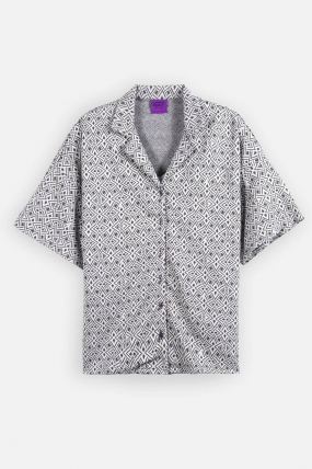 Oxbow CHARLIE Shirt  | Moteriški Laisvi Marškiniai | Surfwax Surf stiliaus aprangos parduotuvė nuo 2010 | Raštuota Palaidinė