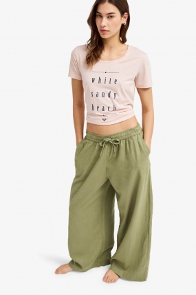 Roxy Lekeitio Easy Wear Lightweight Pants for Women| Surfwax Surf Clothing shop since 2010