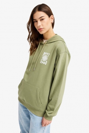 Roxy Surf Stoked Oversized Vintage Hoodie For Women| Surfwax Surf Clothing shop since 2010