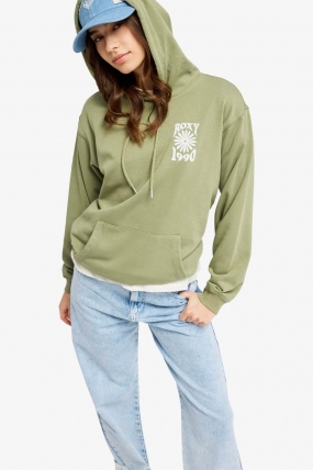 Roxy Surf Stoked Oversized Vintage Hoodie For Women| Surfwax Surf Clothing shop since 2010