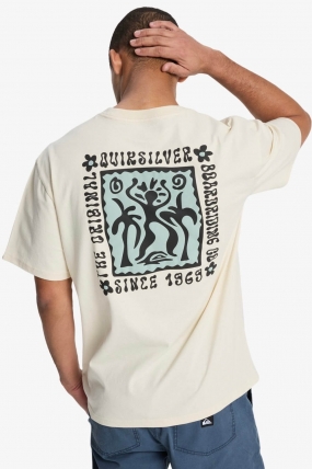 Quiksilver Serenity Splash T-Shirt| Surf Stiliaus Marškinėliai Vyrams| Surfwax Surf stiliaus aprangos parduotuvė nuo 2010
