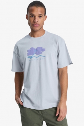 Quiksilver Structured Flower T-Shirt| Surf Stiliaus Marškinėliai Vyrams| Surfwax Surf stiliaus aprangos parduotuvė nuo 2010