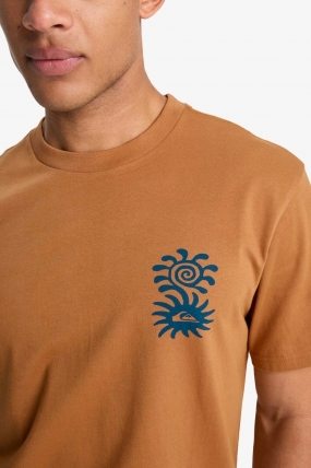 Quiksilver Evo Blossom Of Peace T-Shirt| Vasariški Surf Marškinėliai Vyrams| Surfwax Surf stiliaus apranga