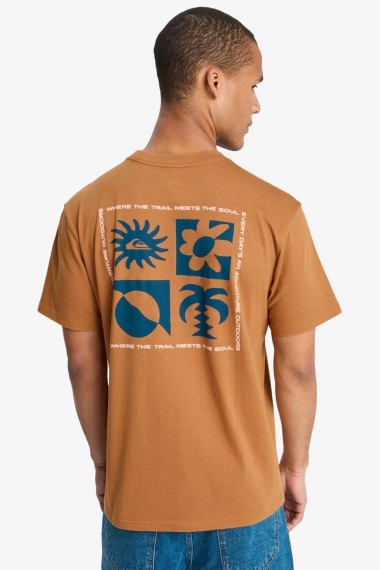 Quiksilver Evo Blossom Of Peace T-Shirt| Surf Style T-Shirt|  Surfwax Surf Clothing shop since 2010