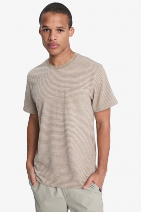 Quiksilver Lopaz Striped T-Shirt| Surf Style T-Shirt|  Surfwax Surf Clothing shop since 2010