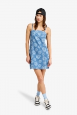 Roxy Dreamy Daze Blue Denim Dress For Women| Surfwax Surf Clothing shop since 2010